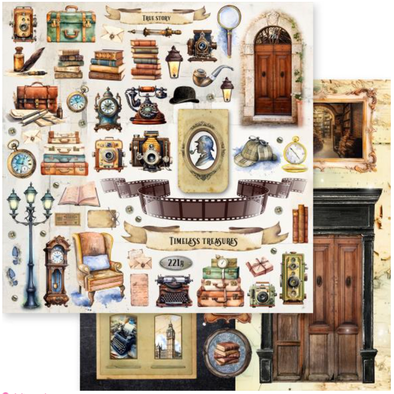 Memory Place 12x12 Get a Clue Collection Pack {C714}