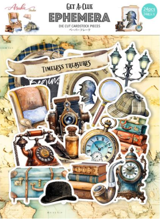 Memory Place Get a Clue Ephemera {G189}