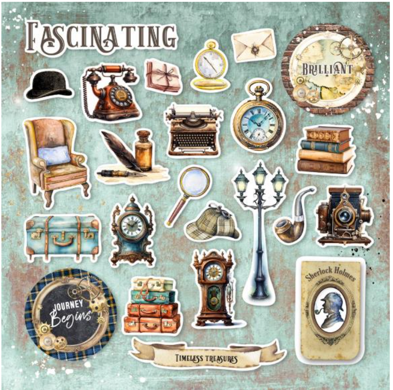 Memory Place Get a Clue Ephemera {G189}