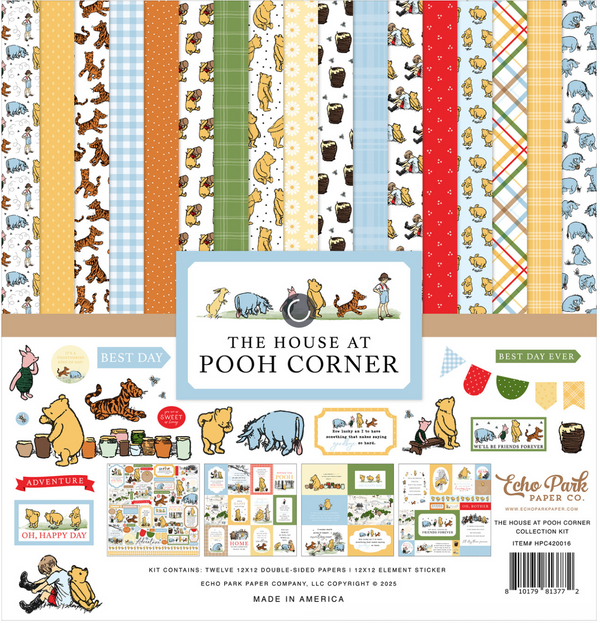 Echo Park 12x12 The House at Pooh Corner Collection Kit {F609}