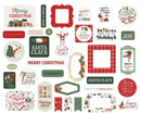 Carta Bella  Christmas Village Icons Ephemera {D194}