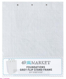 49 And Market Foundations Grey Flip Stand Frame {C610}