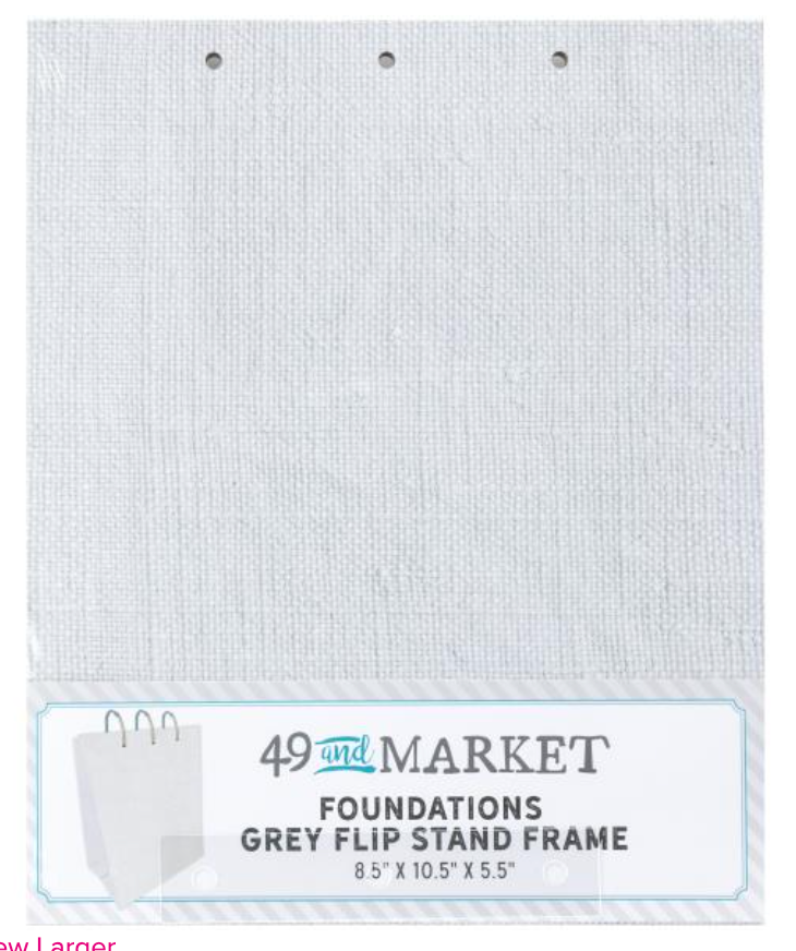 49 And Market Foundations Grey Flip Stand Frame {C610}