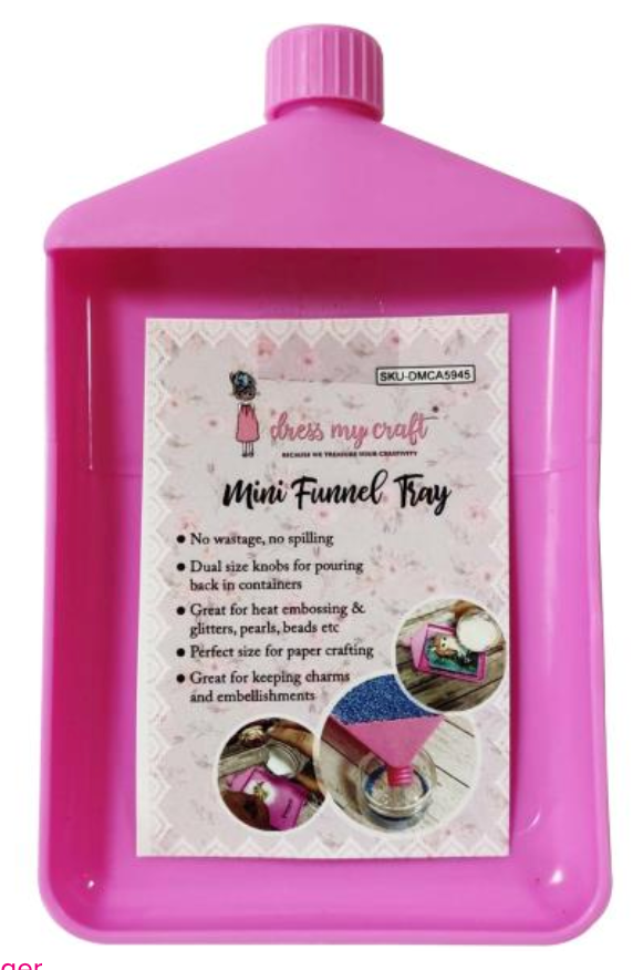 Dress My Craft Mini Funnel Tray {F603}
