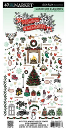 49 and Market Mistletoe & Memories Laser Cut Outs {F206}