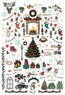 49 and Market Mistletoe & Memories Laser Cut Outs {F206}