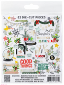 49 and Market Mistletoe & Memories Foiled Die Cuts {D165}