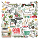 49 and Market Mistletoe & Memories Foiled Die Cuts {D165}