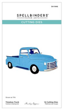 Spellbinders Classic Road Legends Timeless Truck Etched Dies {X157}