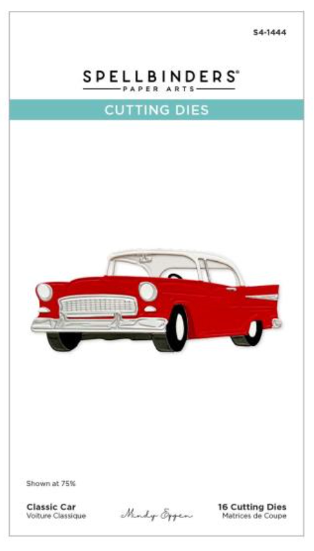 Spellbinders Classic Road Legends Classic Car Etched Dies {X158}