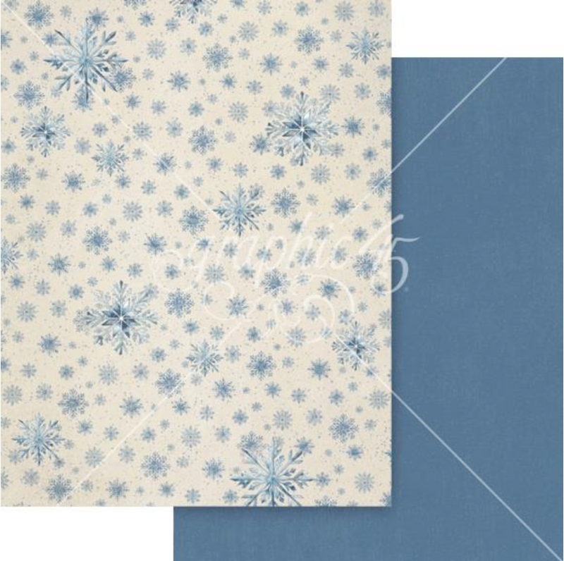 Graphic 45 8.5x11 Deck The Halls Patterns & Solids Collection Pack {B517}
