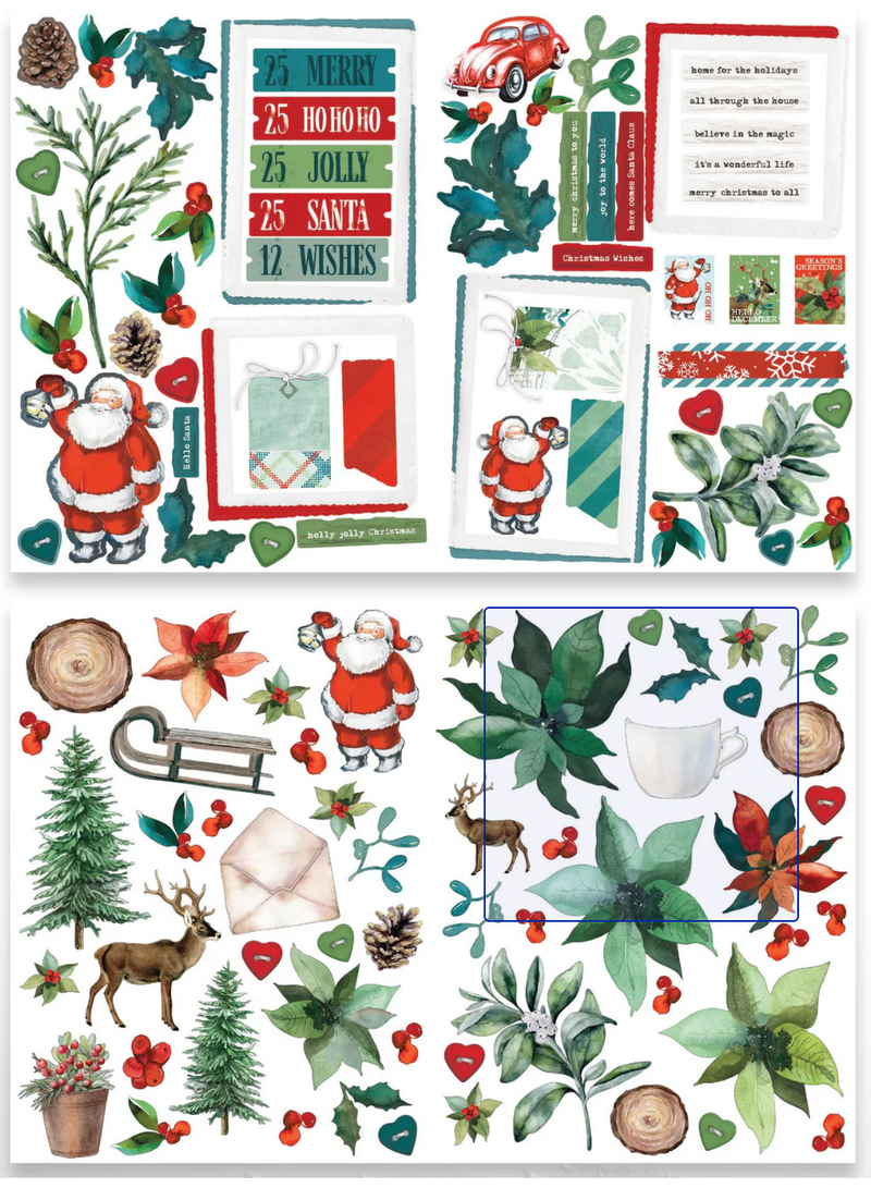 Arden Creative Studios Season of Joy Laser Cuts {B516}