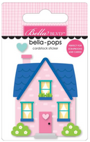 Bella BLVD Love Grows Here Built on Love Bella-Pops 3D Stickers {G80}