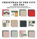 Carta Bella 6x6 Christmas in the City Paper Pad
