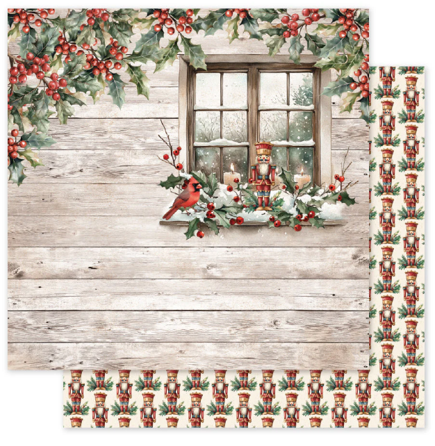 Paper Rose Studio 12x12 Christmas Tree Farm BASICS Paper Collection {B508}