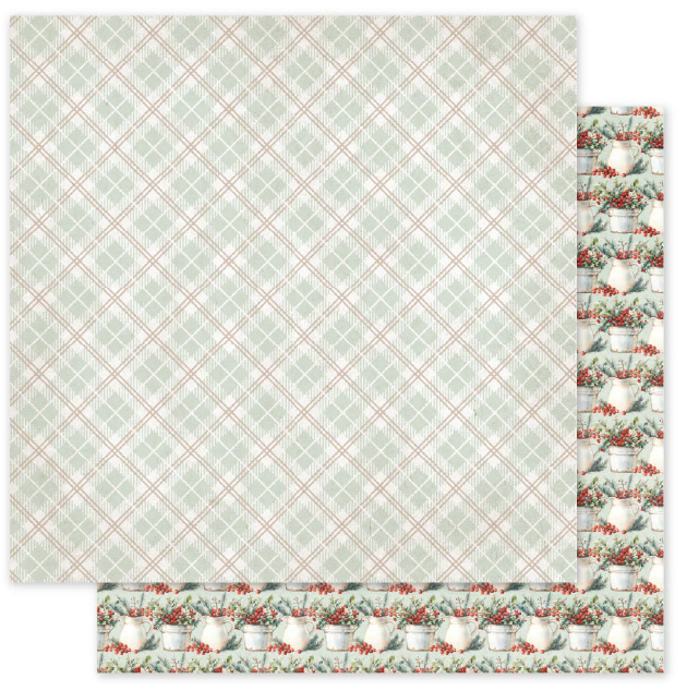 Paper Rose Studio 12x12 Christmas Tree Farm BASICS Paper Collection {B508}
