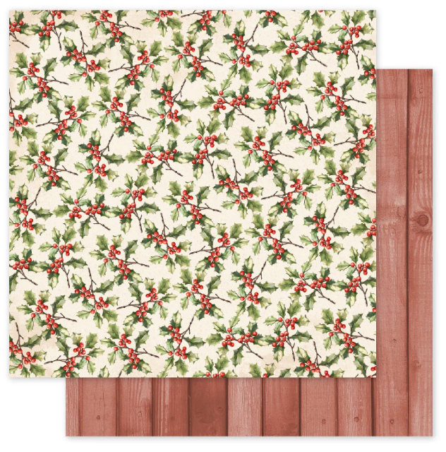 Paper Rose Studio 12x12 Christmas Tree Farm BASICS Paper Collection {B508}