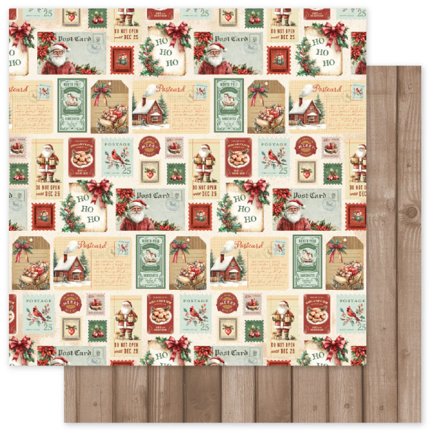 Paper Rose Studio 12x12 Christmas Tree Farm Paper Collection {B403}