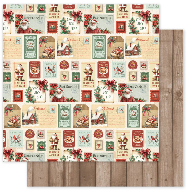 Paper Rose Studio 6x6 Christmas Tree Farm Paper Collection {B307}