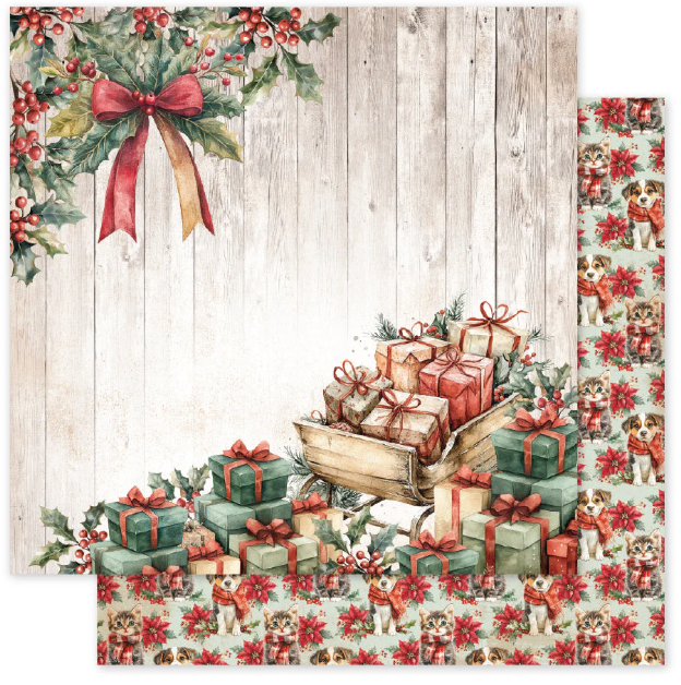 Paper Rose Studio 6x6 Christmas Tree Farm Paper Collection {B307}