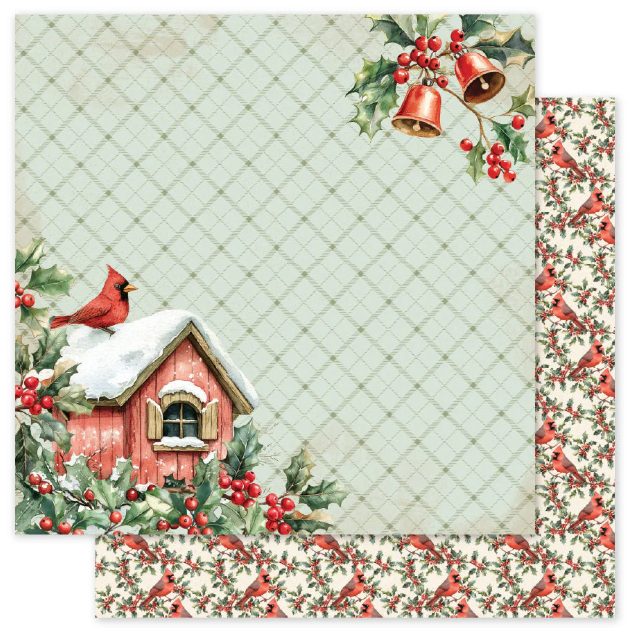 Paper Rose Studio 6x6 Christmas Tree Farm Paper Collection {B307}