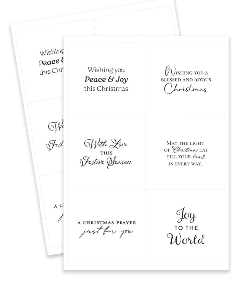 Katy Sue O Holy Night Verse Peelables {C321}