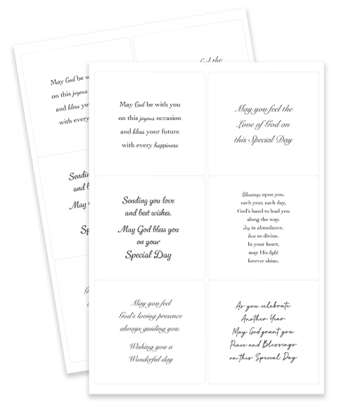 Katy Sue Messages of Faith Peelables {C517}