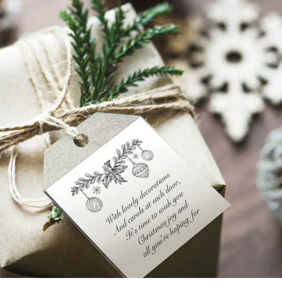 Paper Rose Studio A4 Stash Christmas Wishes Sentiments & Verses {B523}