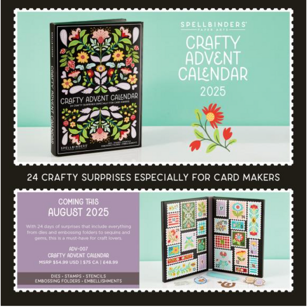 Spellbinders Crafty Advent Calendar {B726}