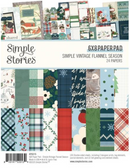 Simple Stories 6x8 Simple Vintage Flannel Season Paper Pad {B402}