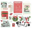 Simple Stories Say Cheese Classic Mouse Christmas Big Bits & Pieces {G220}
