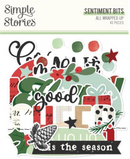 Simple Stories All Wrapped Up Sentiment Bits {G83}