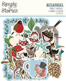 Simple Stories Simple Vintage Flannel Season Bits & Pieces {G85}