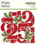 Simple Stories Simple Vintage Believe Number Bits & Pieces {G94}