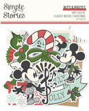 Simple Stories Say Cheese Classic Mouse Christmas Bits & Pieces {G114}