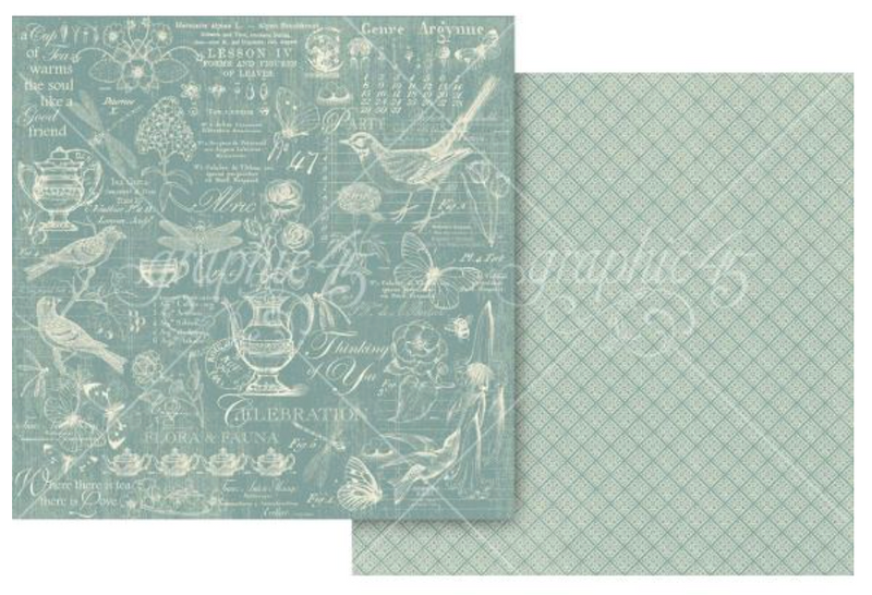 Graphic 45 12x12 Botanical Tea Keepsake Kit {F220}