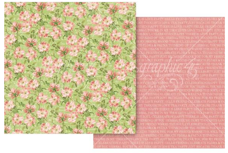 Graphic 45 12x12 Botanical Tea Keepsake Kit {F220}