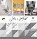 DCWV 12x12 Silver Leaf Cardstock Stack {C418}