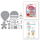 Spellbinders Gingerbread Delivery Etched Dies {W91}
