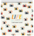 Simple Stories Life In Photos 12 Month Memory Calendar {C321}