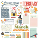 Simple Stories Life In Photos 12 Month Memory Calendar {C321}