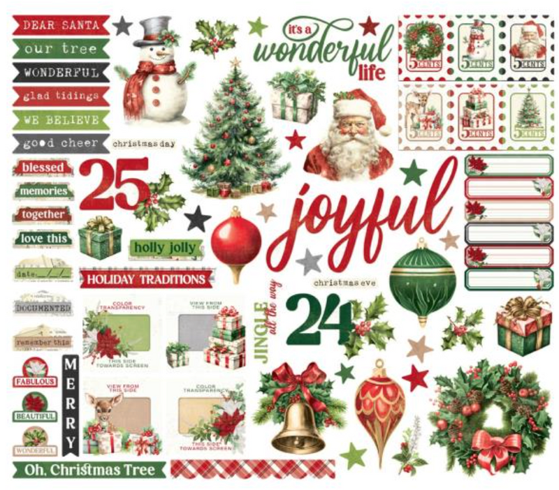 Simple Stories Simple Vintage Believe Bits & Pieces {G207}