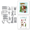 Spellbinders Christmas Rocking Chair Etched Dies