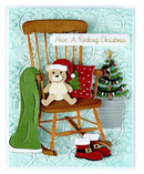 Spellbinders Christmas Rocking Chair Etched Dies