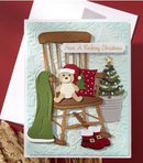 Spellbinders Christmas Rocking Chair Etched Dies
