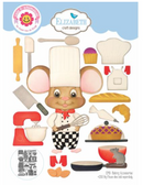 Elizabeth Craft Designs Baking Accessories Cute & Whimsical Die Set {F300}