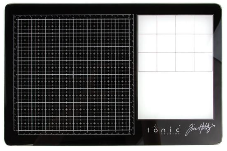 Tim Holtz Travel Glass Media Mat {C59}