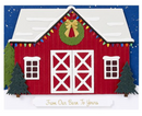 Spellbinders Country Christmas Barn Etched Dies {C314}