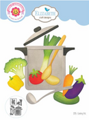 Elizabeth Craft Designs Cooking Pot Cute & Whimsical Die Set {F203}