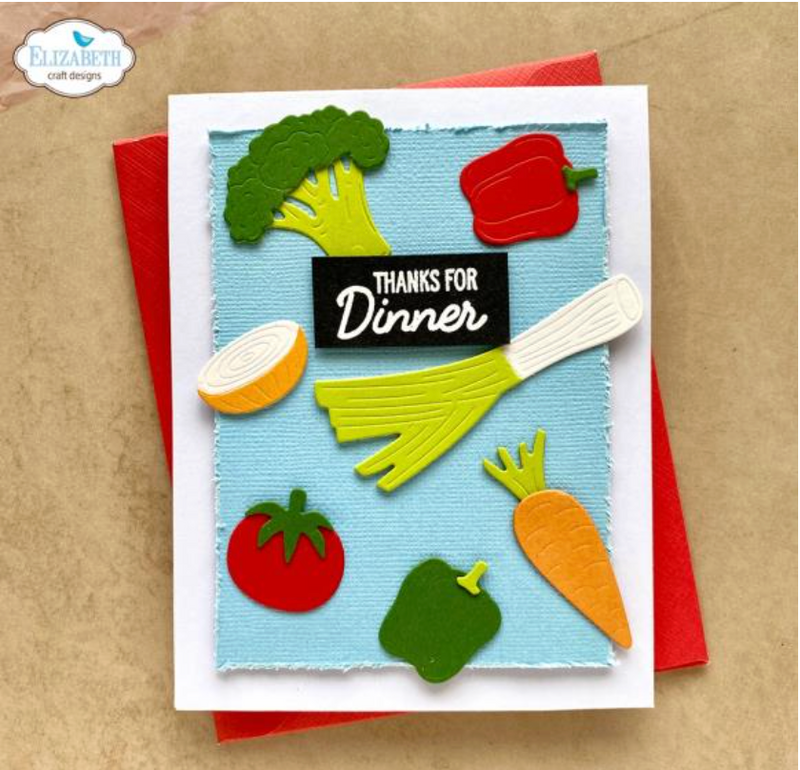 Elizabeth Craft Designs Cooking Pot Cute & Whimsical Die Set {F203}